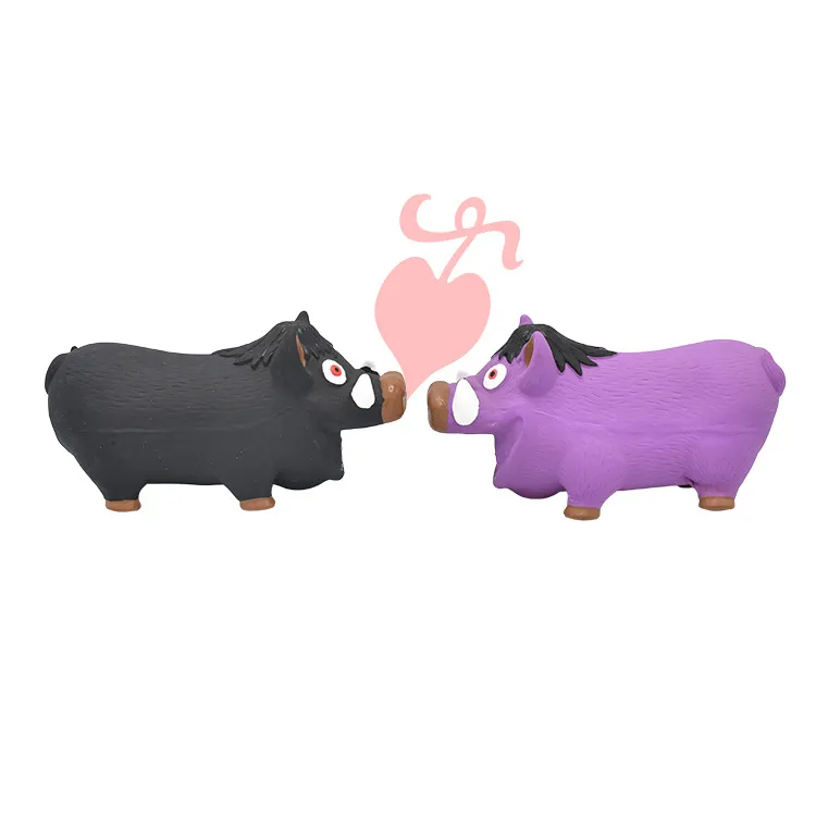 Vent Screaming Pig Brinquedo educacional para animais de estimação em látex para cães grandes