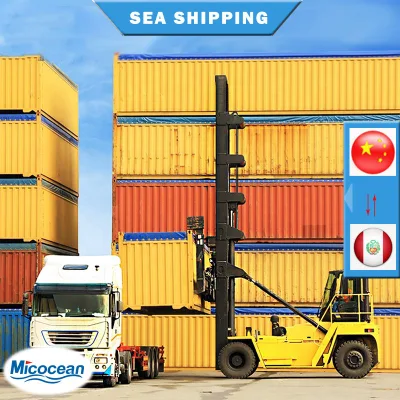 Agente de transporte marítimo da China para o Peru