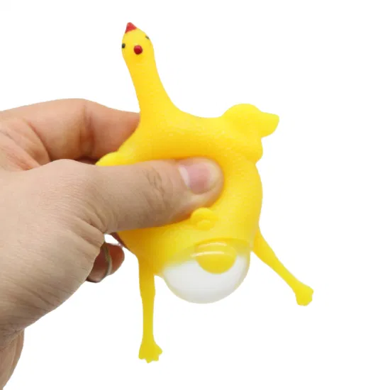 Sob a postura chave de frango pingente descompressão ventilação estranha paródia pequeno brinquedo